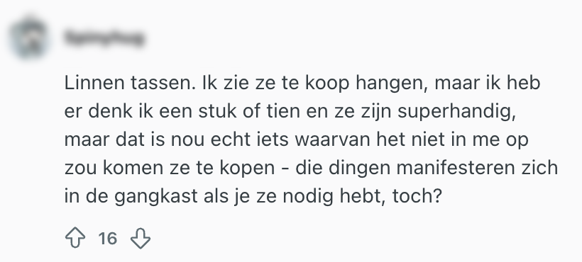 linnen tas