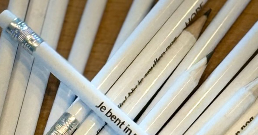 docent leerlingen schoolspullen les