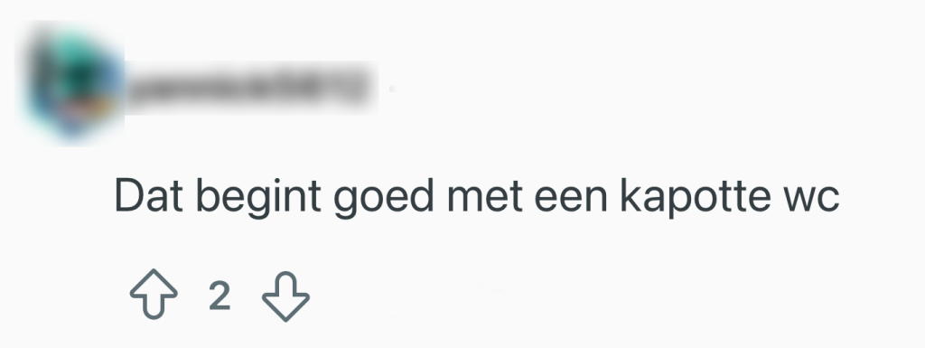 klant medewerker toilet wc