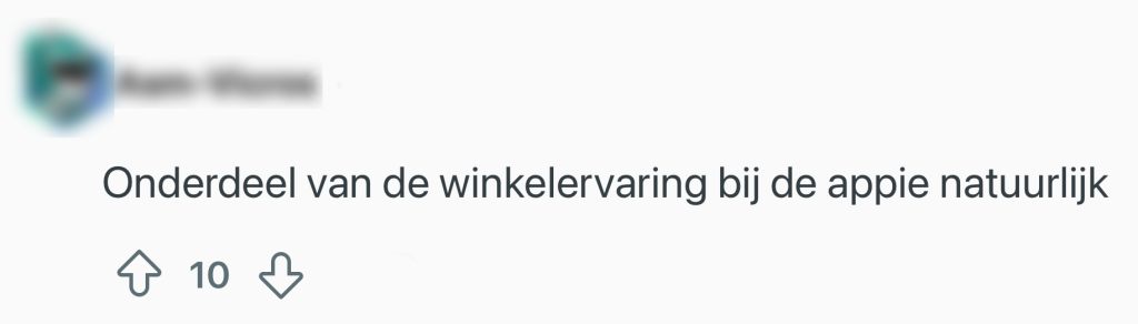 albert heijn personeelstoilet