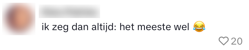 alles goed vraag