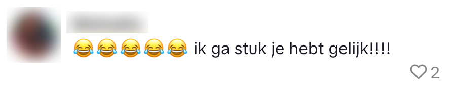 nederlands opmerking