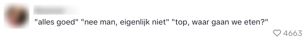 nederlands opmerking