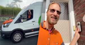 bezorger zonder