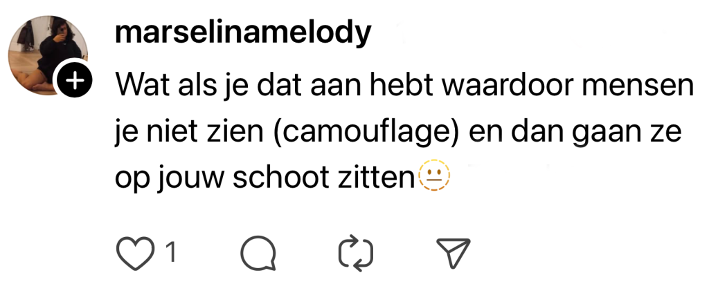 rokje kringloop winkel print