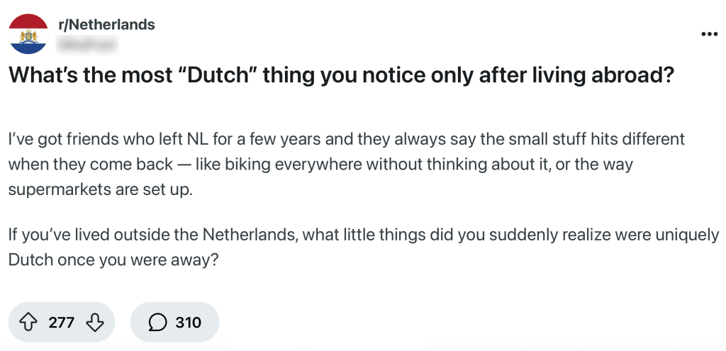 gewoontes nederlands