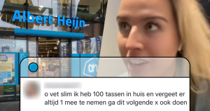 albert heijn boodschappentas tasje