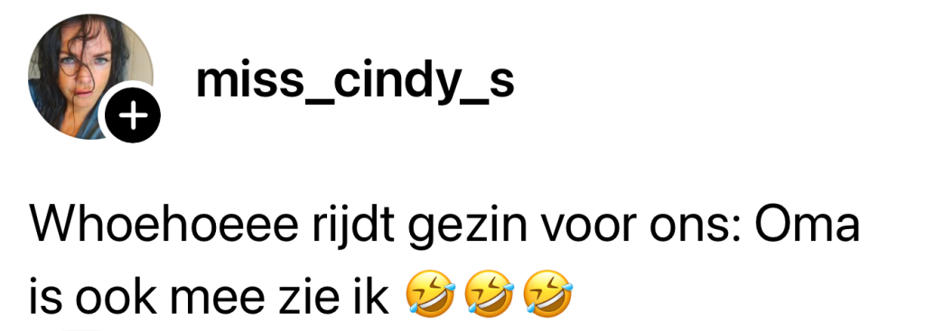 bestuurder tekst