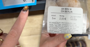 prijskaart foto
