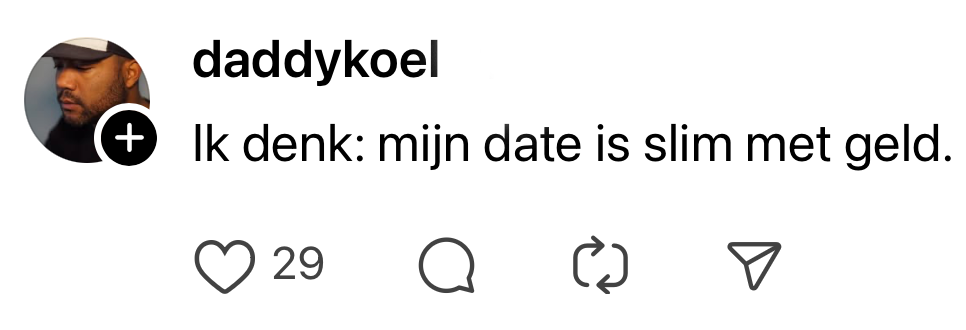 date rekening betalen nederlands