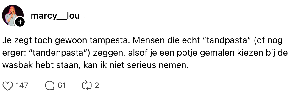 tandpasta