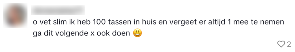 oplossing vuilniszakken tasje