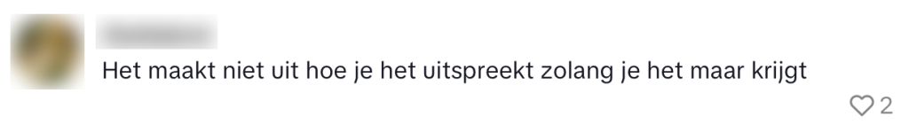 nederlands woord