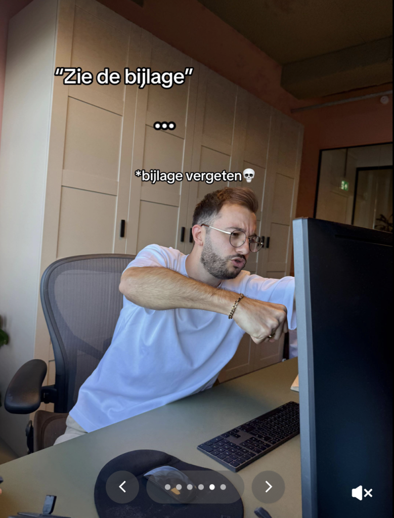 email tekst foutje typfout