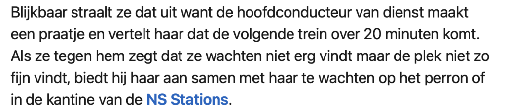 nijmegen onveilig reiziger vrouw