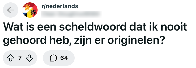 scheldwoorden