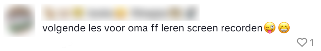k3 oma concert bezoeker
