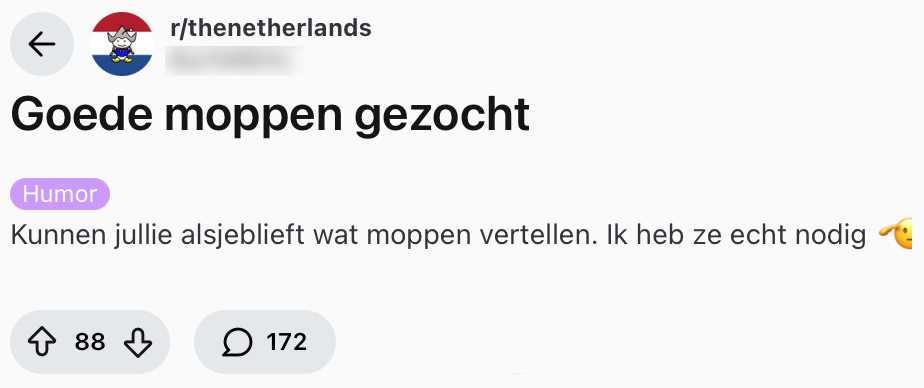 moppen