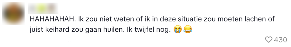 onverwacht vrouw situatie