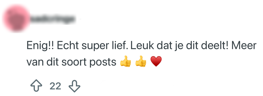 briefje buren bewoner 