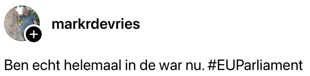 vleesvervangers Europees Parlement namen