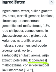 ingredienten