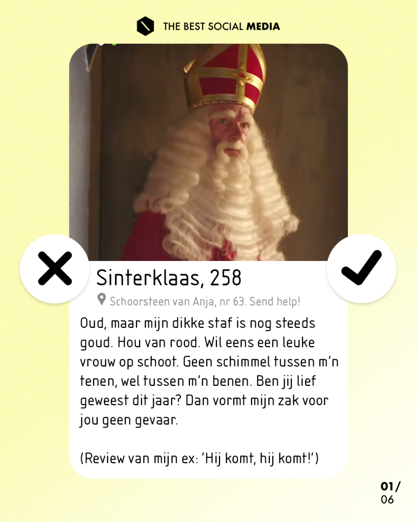Bumble bio's sinterklaas
