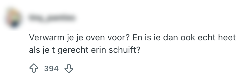 voorverwarmen
