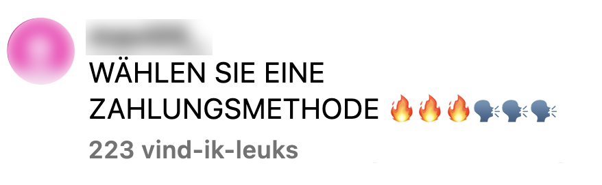betaalmethode
