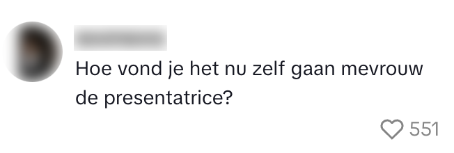 presentatrice
