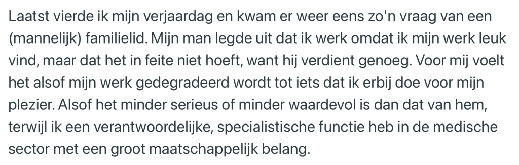 werken salaris gelijkheid 