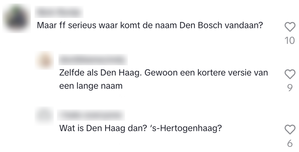steden namen