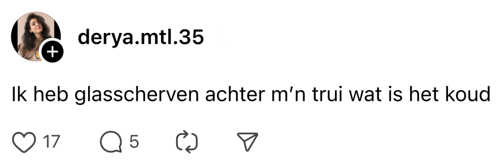 koud nederlanders