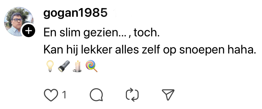 briefje sint maarten