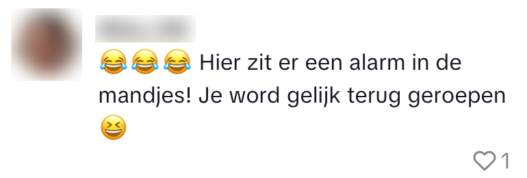 winkelmand opmerkelijk ontdekking