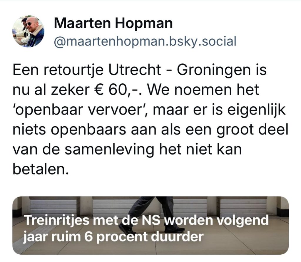 openbaar vervoer abonnementen 