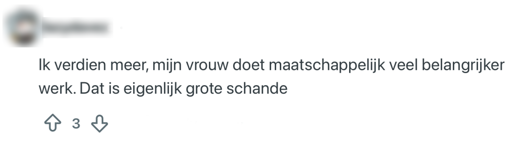 werken salaris gelijkheid