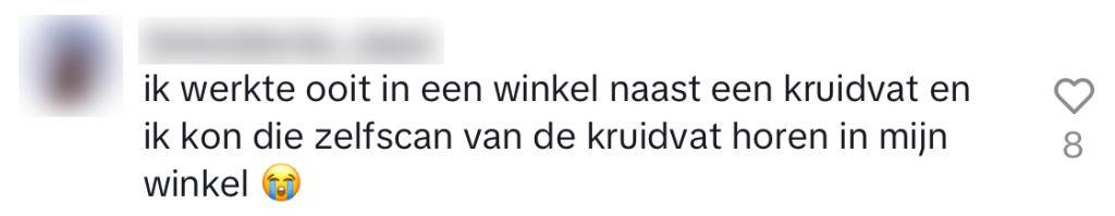 kruidvat zelfscankassa geluid