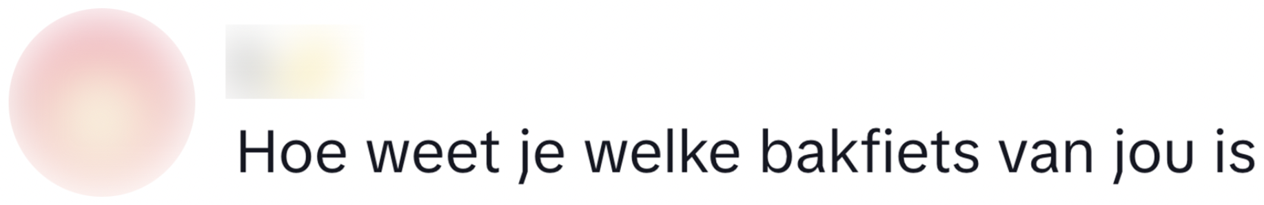 bakfietsen