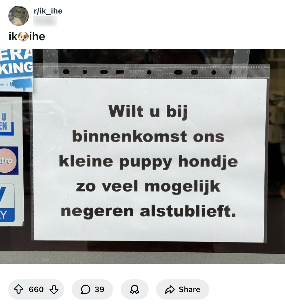 instructie