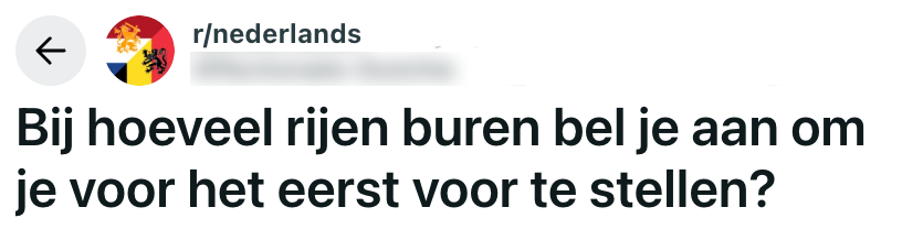buurtbewoner