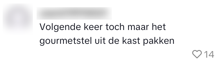 kerst blunder kerstdiner