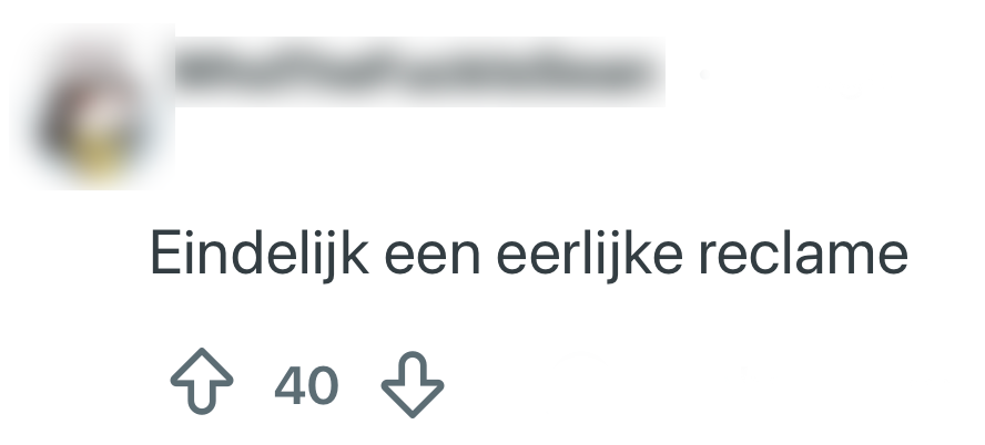 briefje reclame winkel raam