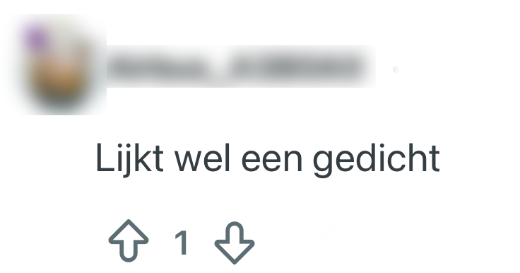 briefje wc 