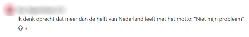 Bord voor hun kop