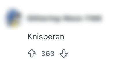 knisperen