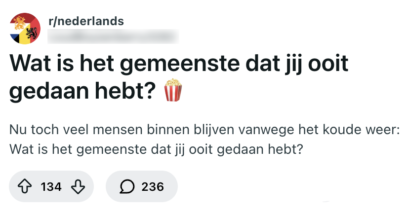 gemene acties