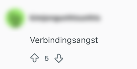 verbindingsangst