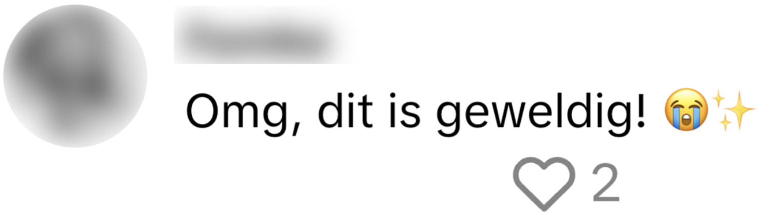 geweldig