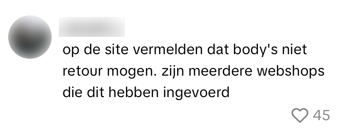 retourzending
